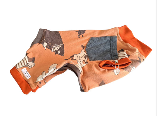 Muumi shortsipuku trikoo