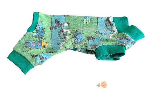 Muumi trikoo shortsipuku